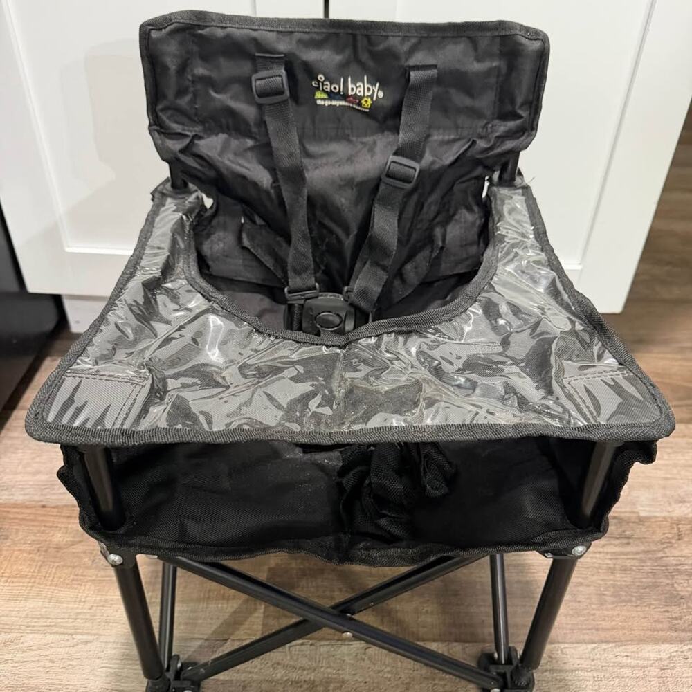 Ciao! Baby Pug Booster Seat Chair Black